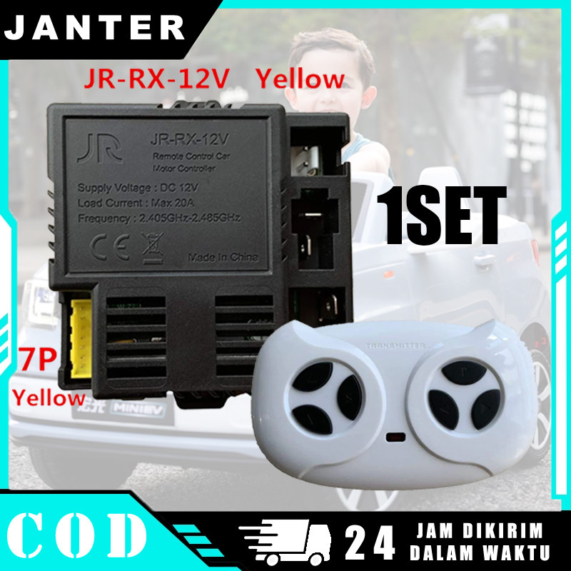 Jual JR-RX-12V - Sirkuit Controller Mobil Listrik Anak Remote Control ...