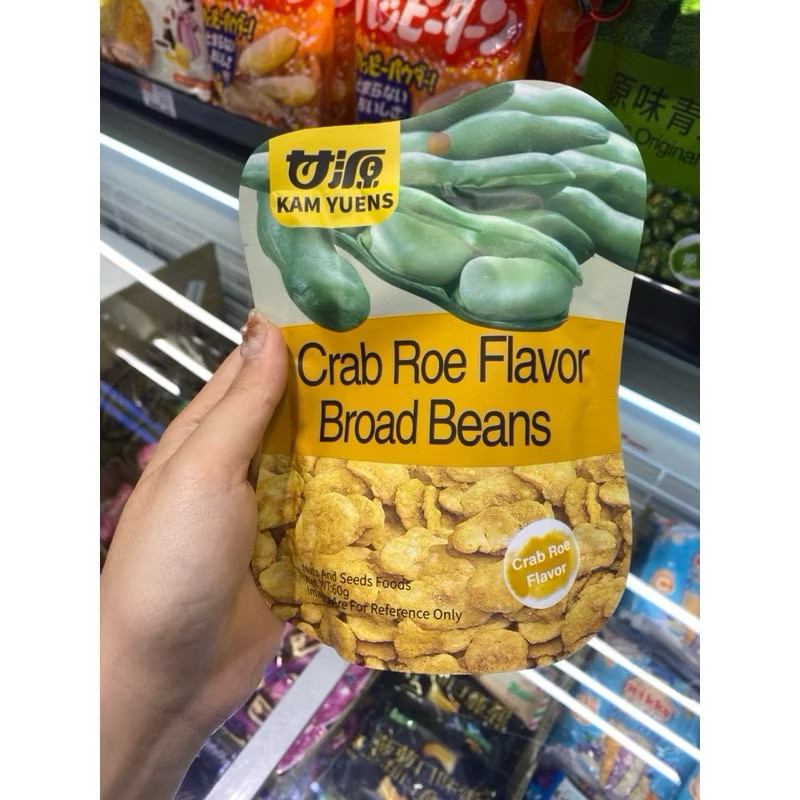 Jual crab roe broad beans / sunflower seeds / peas original / kacang ...