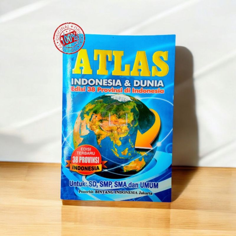 Jual Buku ATLAS Indonesia dan Dunia Edisi 38 Provinsi di Indonesia ...