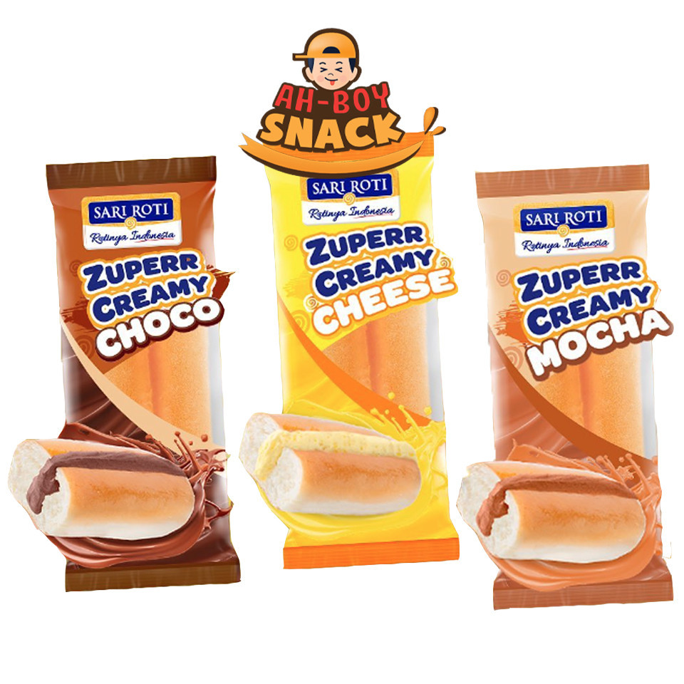Jual [GRAB/GOJEK] SARI ROTI ZUPERRR CREAMY CHOCO CHEESE MOCHA - AHBOY ...