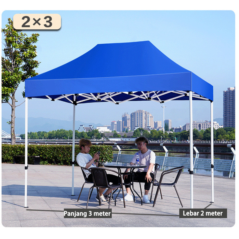 Jual Terpal Atap Tenda Lipat 2x2/3x3 (Bahan Polyester 420D) Anti Air ...