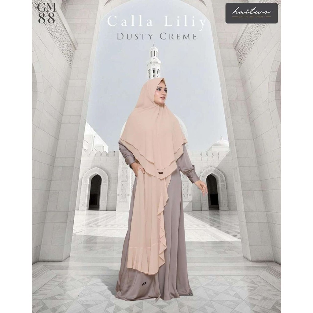 Jual Gm Gamis One Set Dengan Hijab Model Terbaru By Nibras Shopee Indonesia