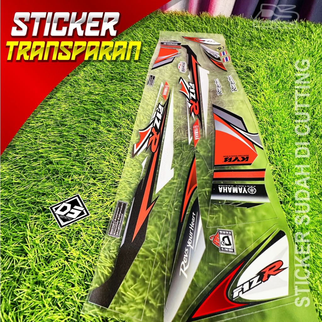 Jual Striping Stiker Transparan fiz r ( TR - 0150) Sticker List Variasi ...