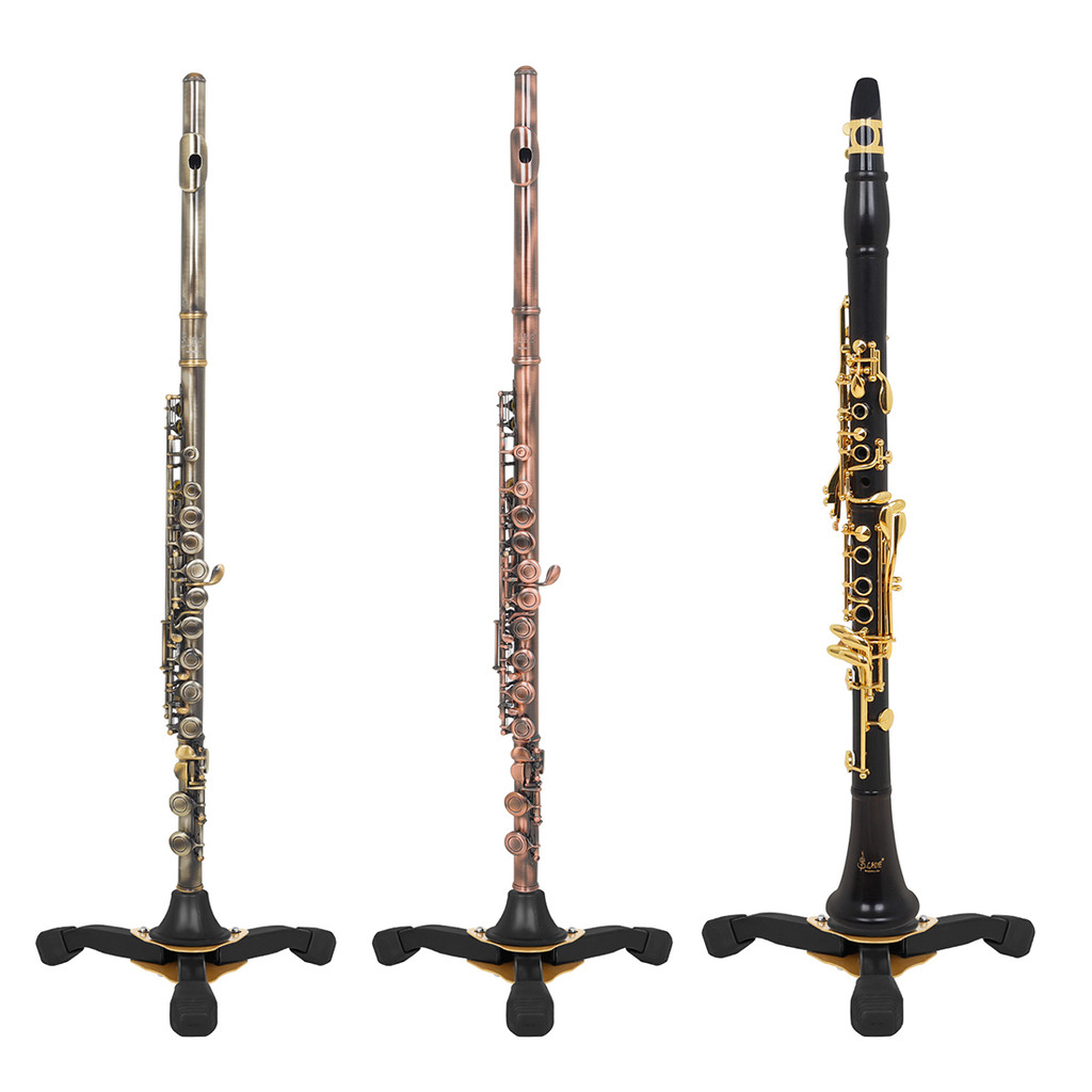 Jual Foldable Flute Clarinet Triangle Stand Folding Removable ...