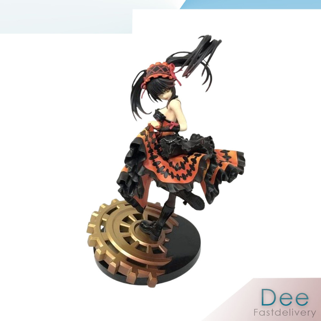 Date A Live Tokisaki Kurumi Figuur 24,5 cm Anime Date A Live Standbeeld Figuur PVC Schattig Model Beeldje Decoratie Collectible Gift voor Fans