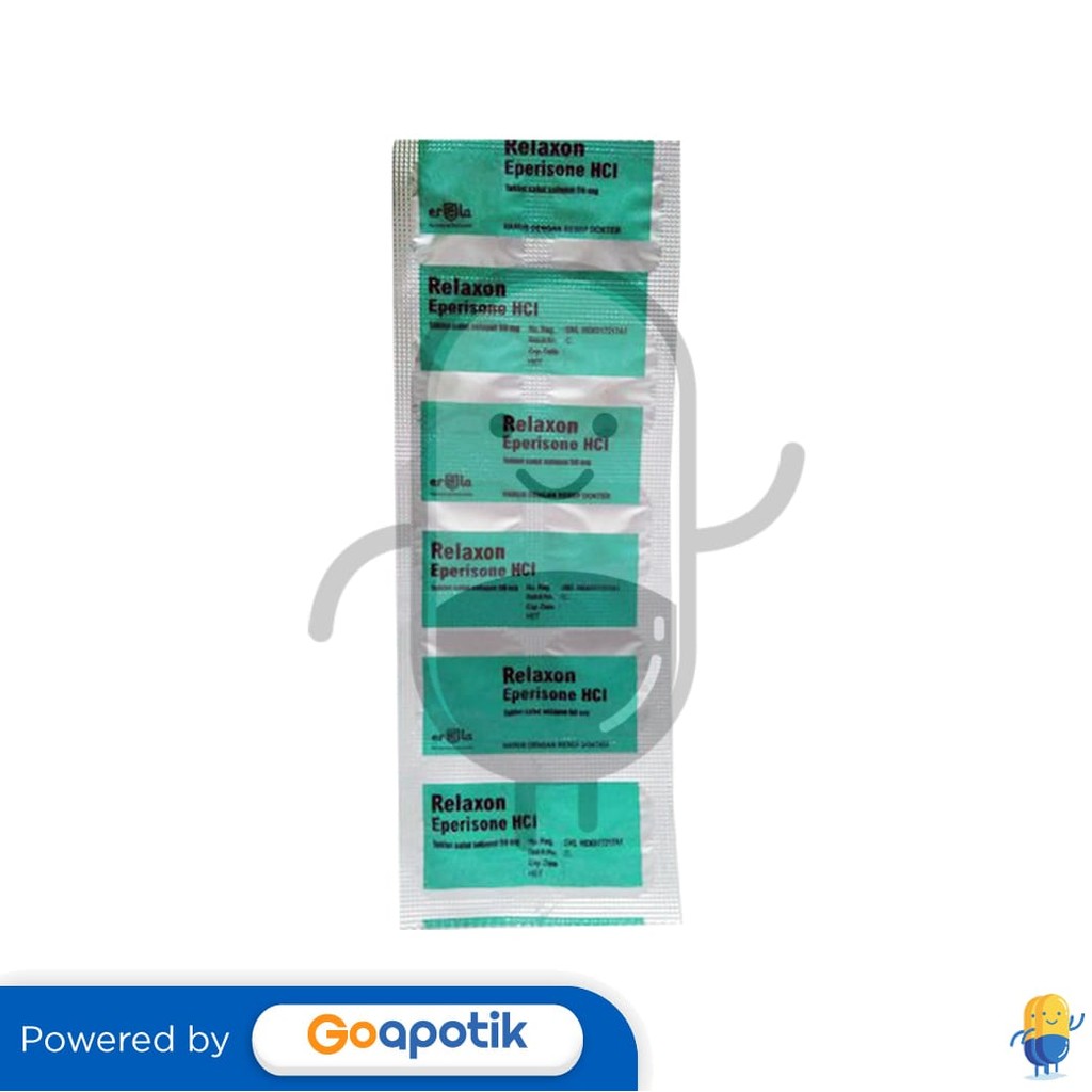 Jual Relaxon 50 Mg Strip 10 Tablet | Shopee Indonesia