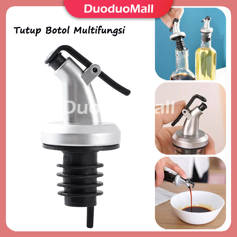 Jual 6pcs Tutup Botol Multifungsi/Tutup Botol Minyak Bumbu Multifungsi ...