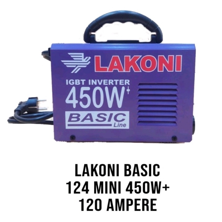 Jual LAKONI BASIC 124iXR Mesin Las Lakoni 450watt / Inverter Lakoni ...