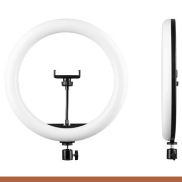 Lampu Ring Light 120 LED 10W Dimmable 2700 7000K 10Inch