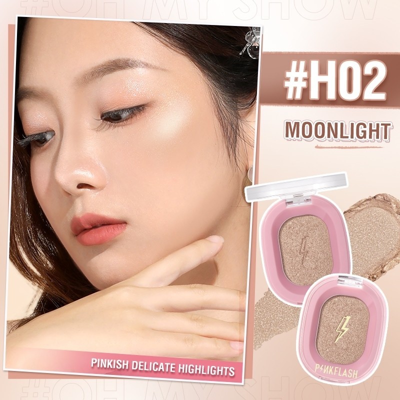 Jual PINKFLASH Soft Pigment Face Contour PINK FLASH Countour PF F0 2 ...