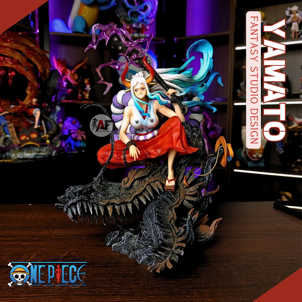 Grande Figurine One Piece Yamato - 45cm - Kaido Waifu - PVC - Collection 2024