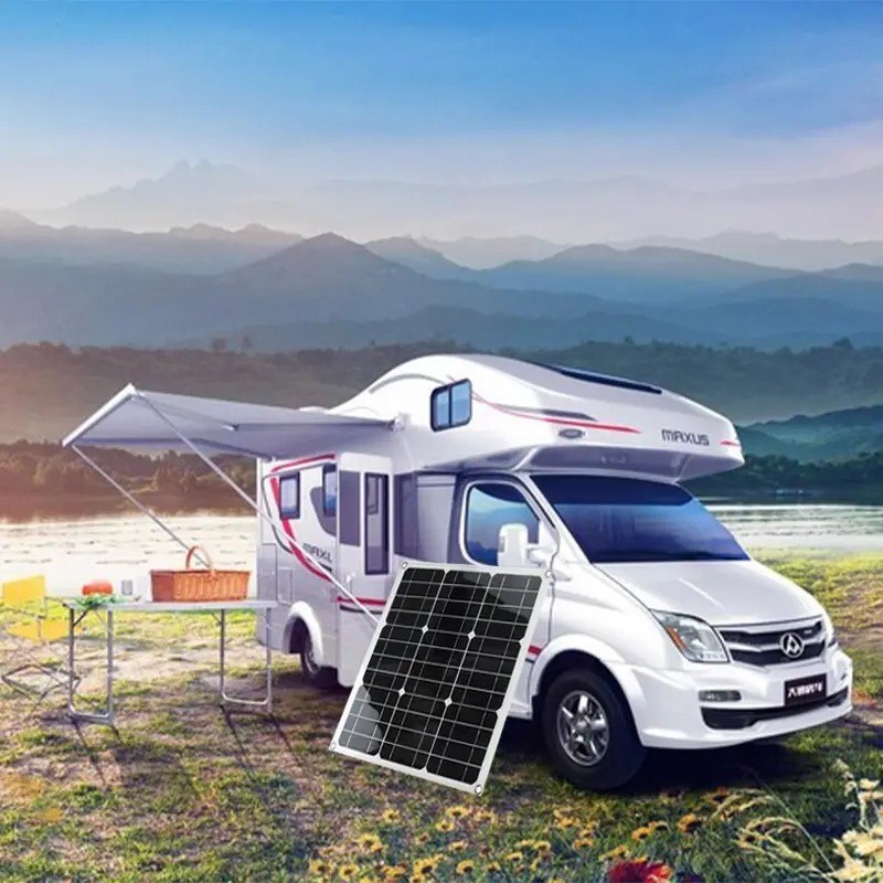 Jual 60W/100W SOLAR PANEL PANEL SURYA PEMBANGKIT LISTRIK TENAGA SURYA ...