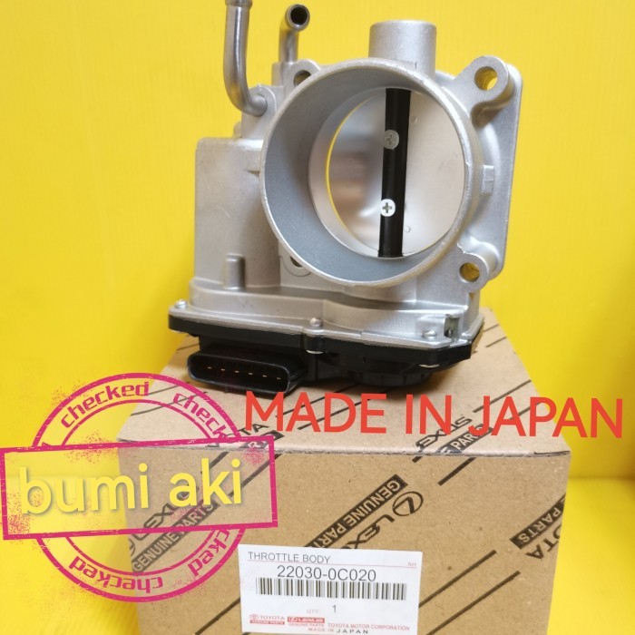 Jual THROTTLE BODY TROTOL BODY TOYOTA FORTUNER HILUX INNOVA BENSIN 2TR ...