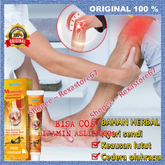 Jual Bee Venom Cream Meniscus Pain Relief Ointment Tembus 7 Lapisan ...