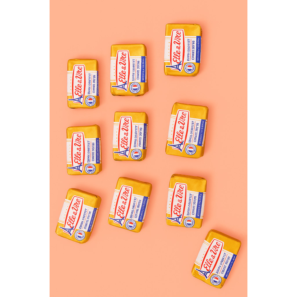 Jual Anchor / Elle & Vire Unsalted Butter 10 Mini Cups 7gram - Free ...
