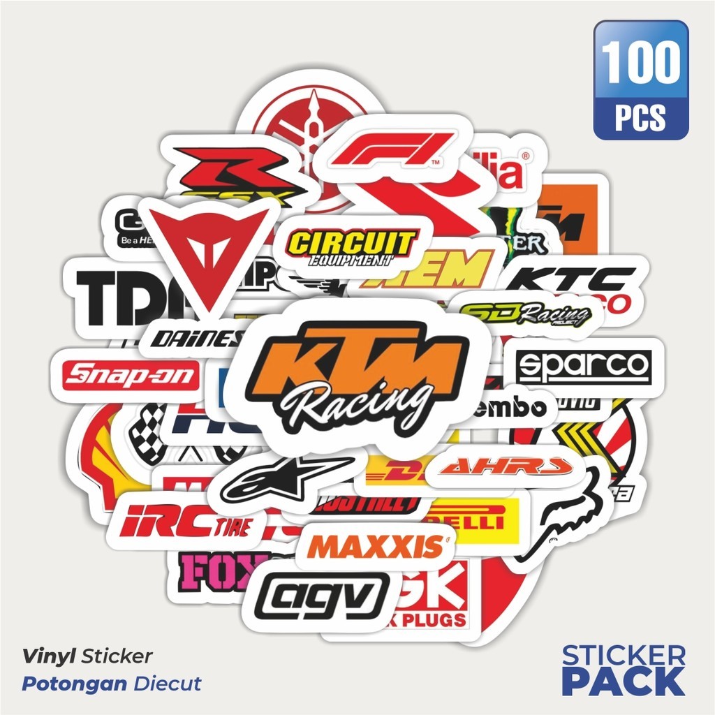 Jual Stiker Vinyl Stiker Logo - Logo Motor Waterproof Aesthetic- Untuk ...