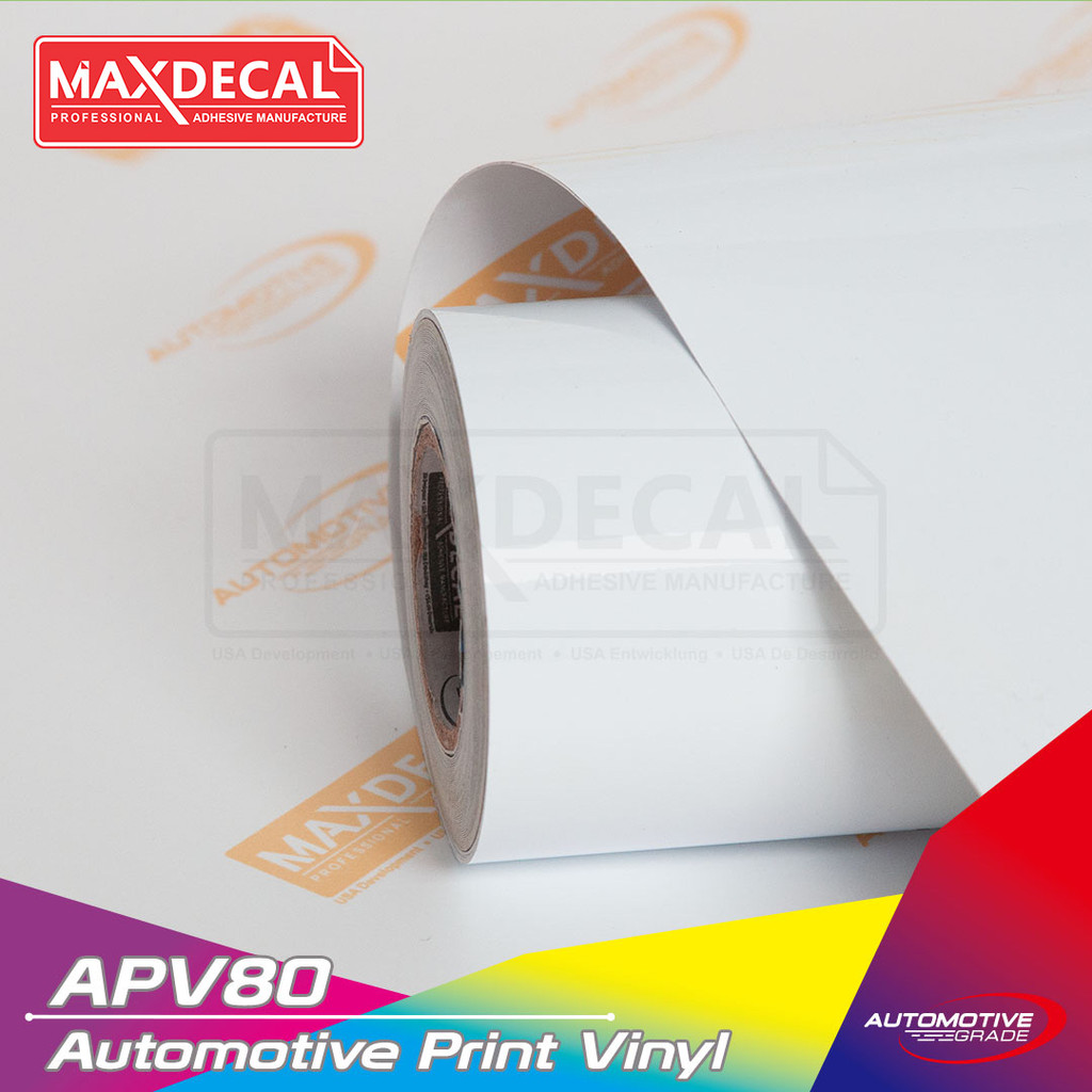 Jual MAX DECAL APV80 Automotive Print Vinyl Super Gloss | Sticker Vinyl ...