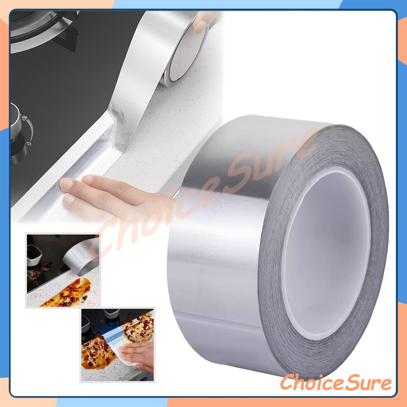 Jual Alumunium Foil Tape/Isolasi Silver Aluminium Tahan Panas/Lakban ...