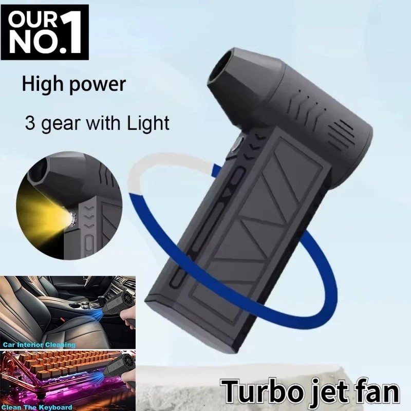 Jual COD-New Mini Jet Fan Turbo/Power Jet Fan/Powerful Brushless Motor ...