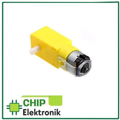 Jual Motor DC Gear Box dan Roda untuk robot untuk arduino smart car ...