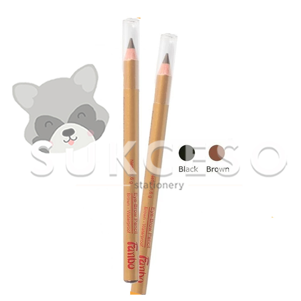 Jual FANBO Gold Daily Eye Brow Pencil 1.6g - Pensil Alis SATUAN Murah ...