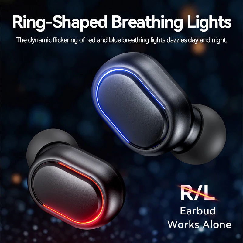 Vention TWS Bluetooth Wireless Headset Earbuds Earphone HiFi LED Display Tiny T15 Series