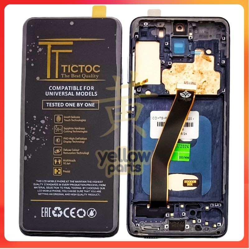 Jual LCD TOUCHSCREEN SAMSUNG GALAXY S20 4G G980 G980F OLED2 COMPLETE ...
