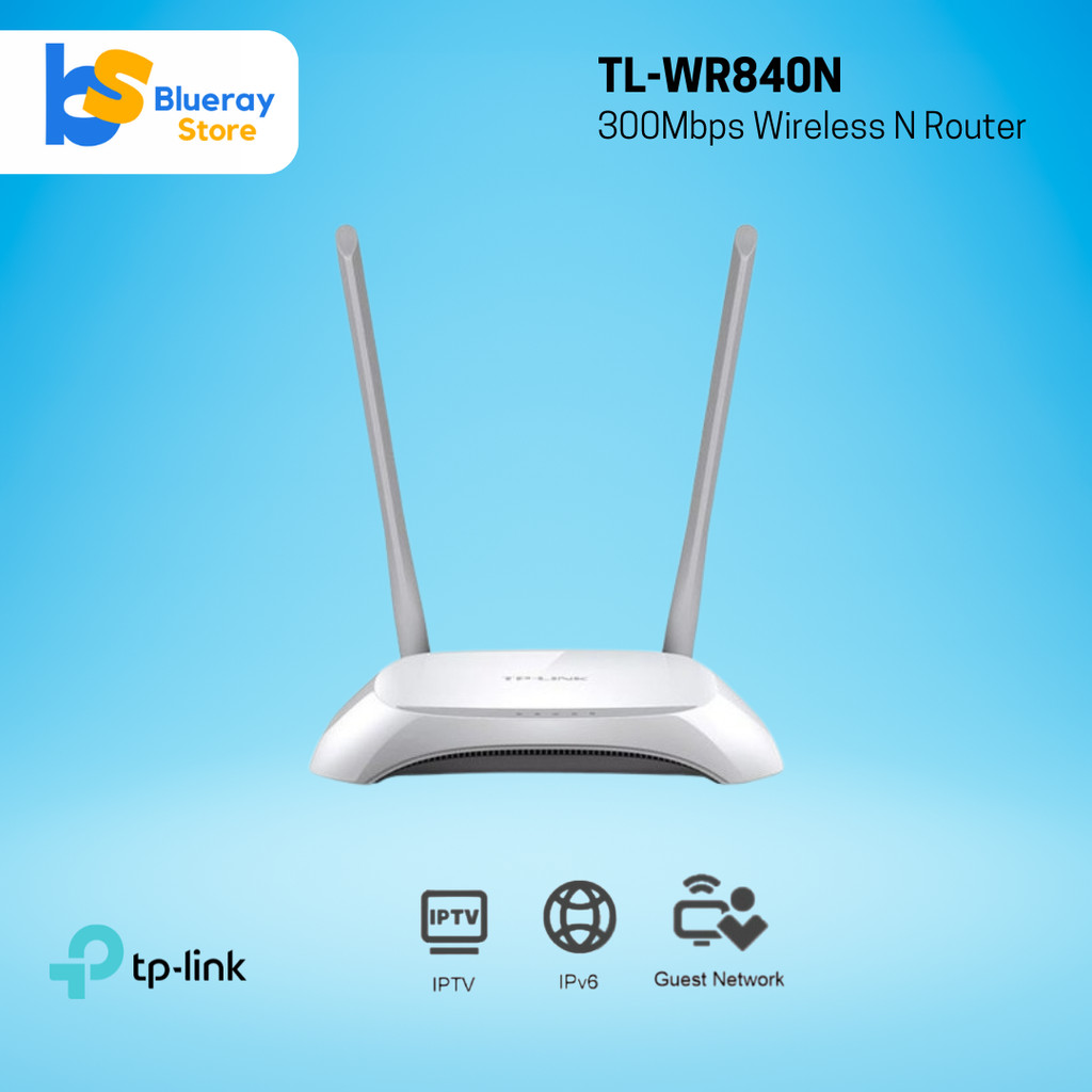 Jual TP-LINK TL-WR840N 300Mbps Wireless N Wi-Fi Router | Shopee Indonesia