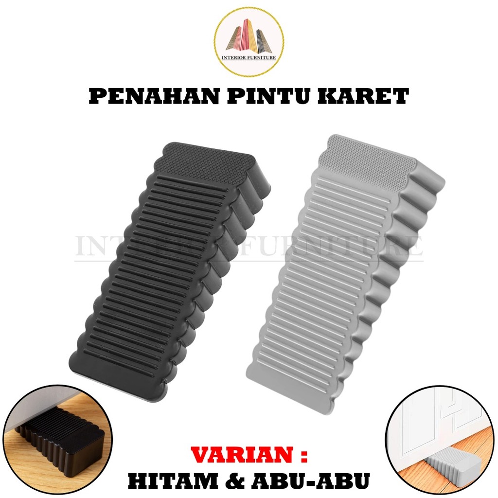 Door Stopper Penahan Pintu Karet Pengaman Pintu Silikon Pengganjal Ganjel Pintu