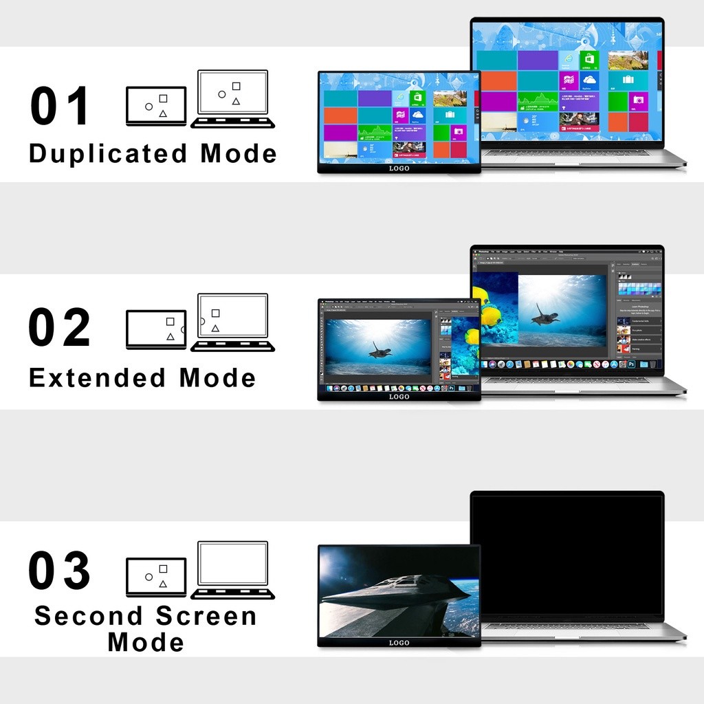 Jual Rantoper Monitor Portabel Sentuh touch 15,6 Inci 1080P 60Hz ...