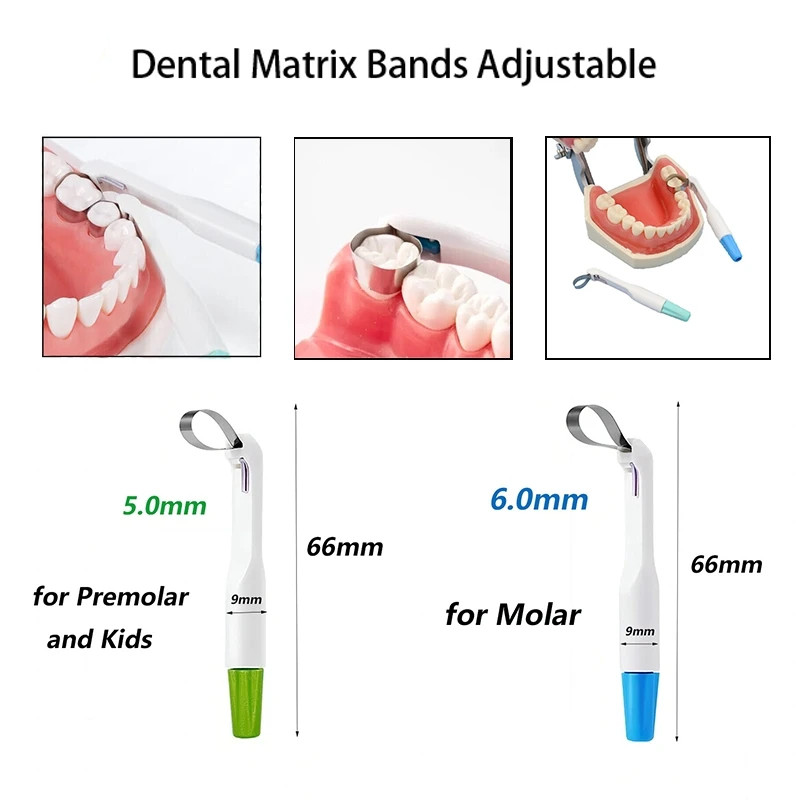 Jual Pre-Formed Matrix Band 4.5/6 Mm Stainless Dental Curved / Matriks ...