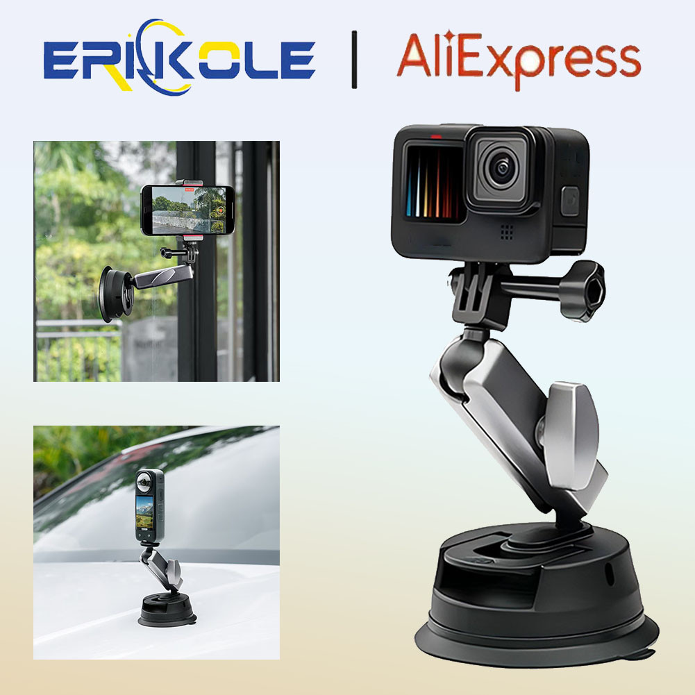 Jual Car Suction Cup Camera Mount for Gopro Vehicle Window Windshield ...