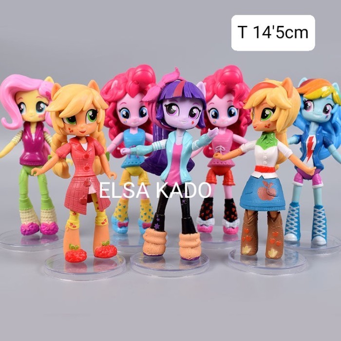 Jual mainan anak perempuan boneka figure my little pony equestria girl ...