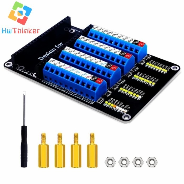 Jual DS99 Screw Terminal Block Expansion Shield Protoscrew for ...