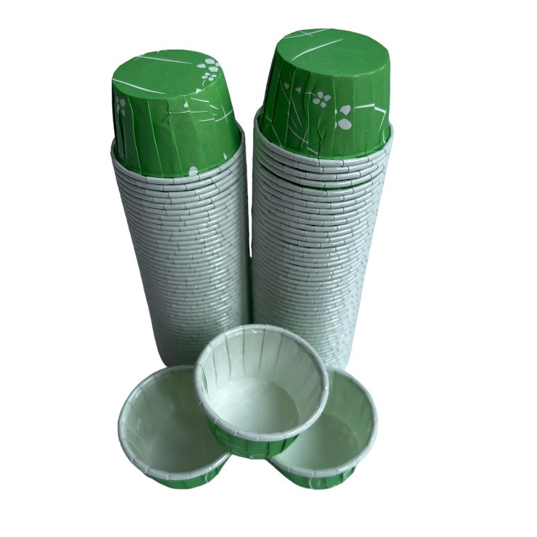 Jual Paper Cup Cake I Muffin Cup Curling I Ukuran Medium I corak hijau ...