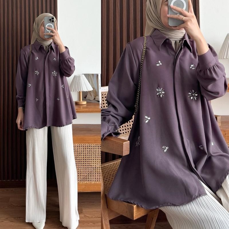 KINAYA Blouse Payet - Blouse Wanita Shakilla EM Collection Bandung foto 8