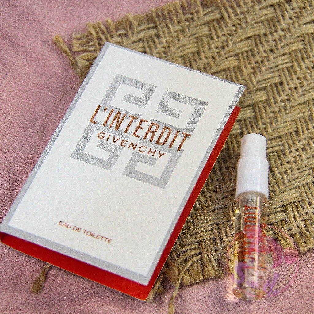Jual Givenchy L'Interdit EDT 2ml vial parfum 100 original Testeur