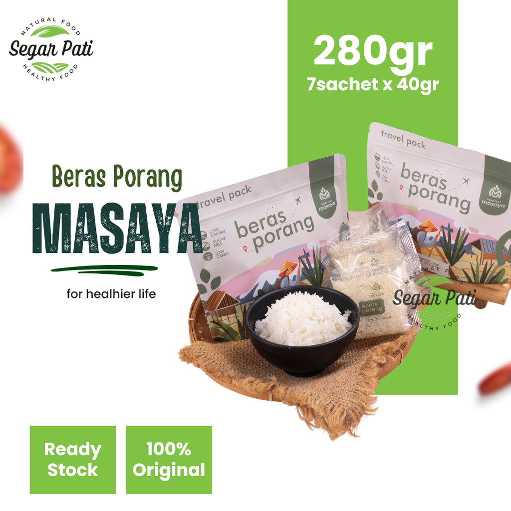 Jual Travel Pack Masaya Beras Porang - beras porang shirataki konjac ...
