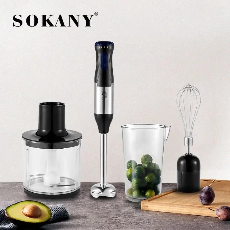 Jual 4 in 1 Mini Electric Blenders 110V/220V Portable Handheld Food ...