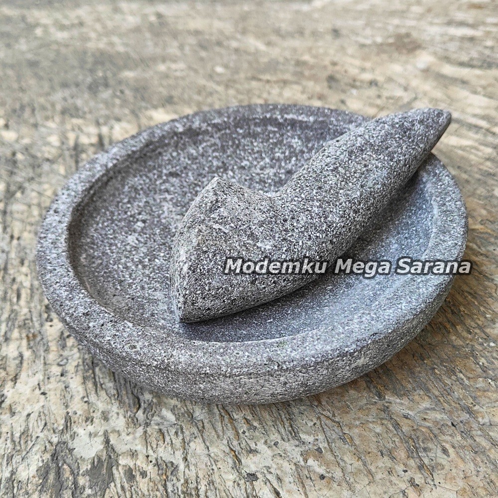 Jual Cobek Batu Lereng Merapi Asli | Cowek Diameter 20 cm – Tersedia ...