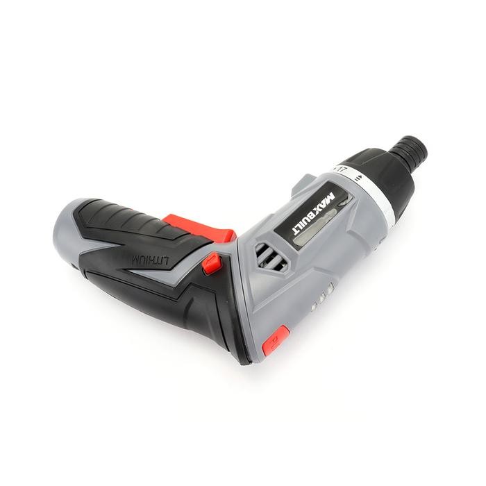 Jual AZKO Maxbuilt Set Obeng Cordless 3.6V - Abu-Abu Screwdriver Alat ...