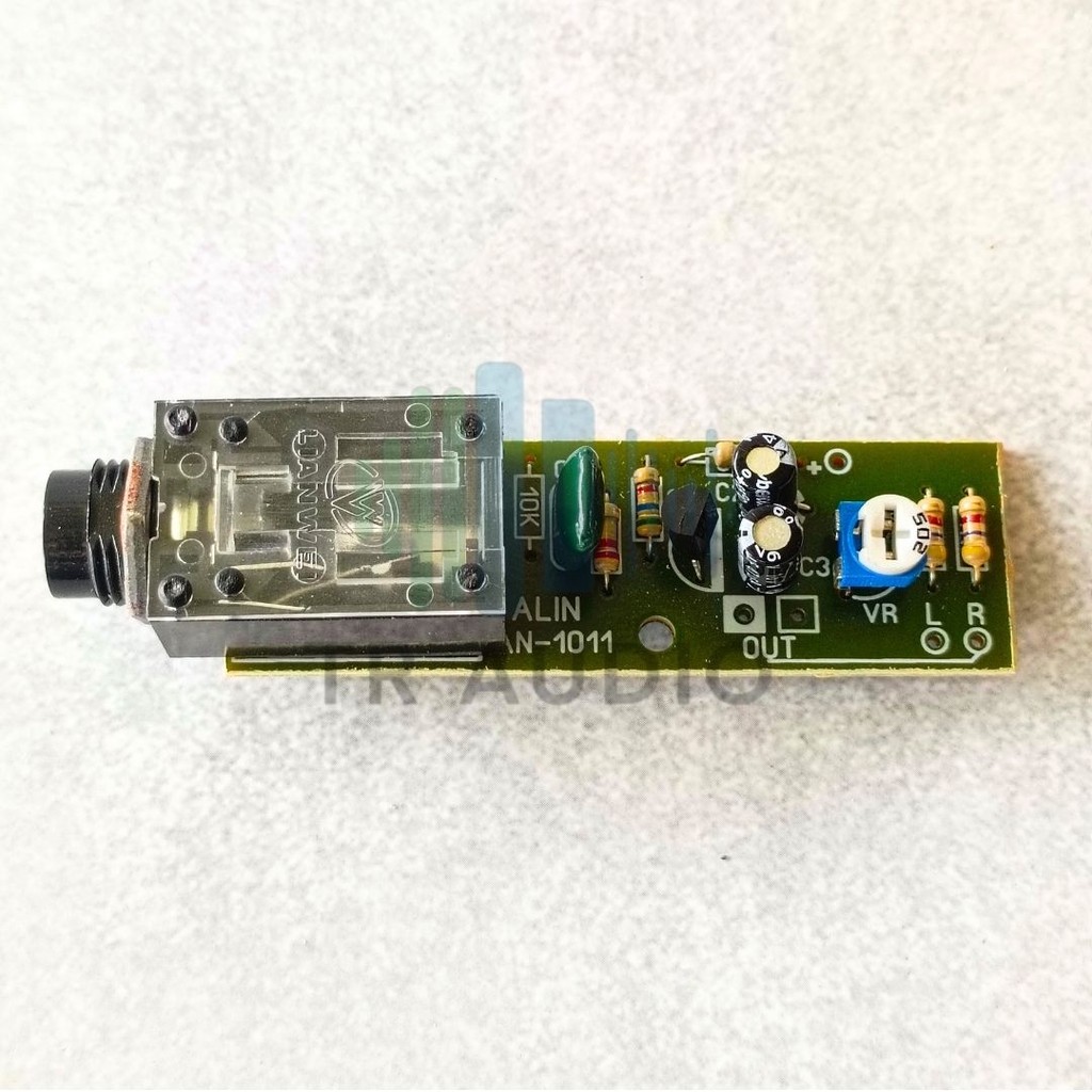 Jual Modul Preamp Mic – 1 Transistor + Konektor Mic Lengkap | Shopee ...