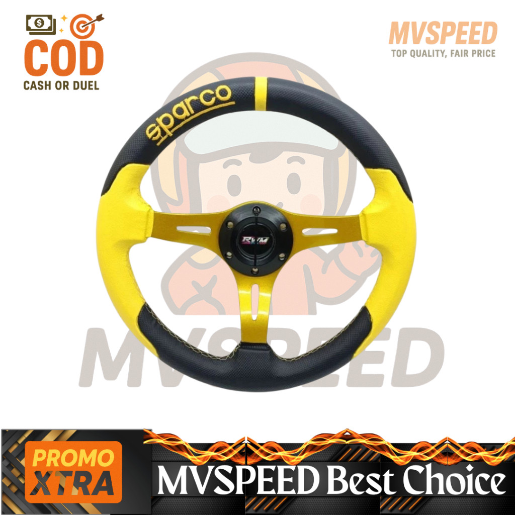 Jual Stir Mobil Racing 13 Inch Stir Mobil Variasi 6 Varian Warna Type ...