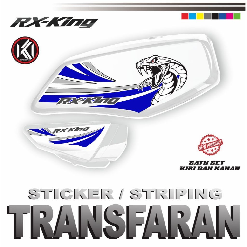Jual STICKER STRIPING TRANSFARAN/TRANSPARAN AWET NEW MOTIP SIMPEL DAN ...