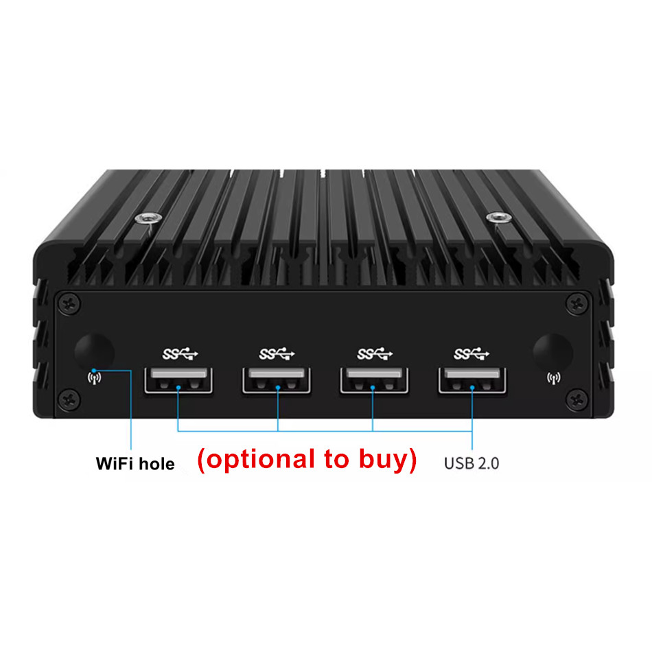 Jual Topton P5 12th Gen Micro Firewall Computer Intel i3 N355 N305 N150 ...