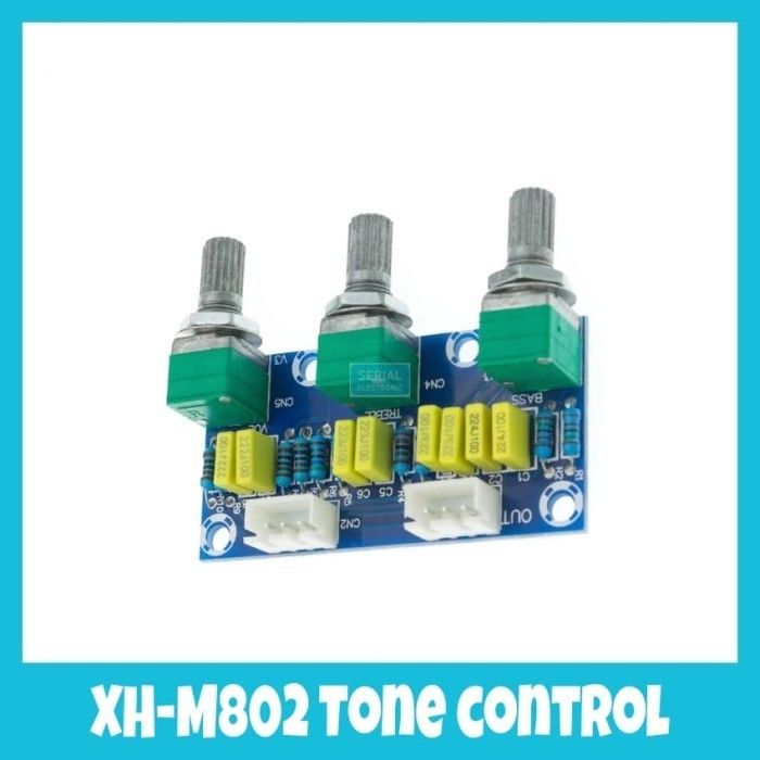XH-M802 Scheda Tono Passivo Bassi Alti Controllo Volume
