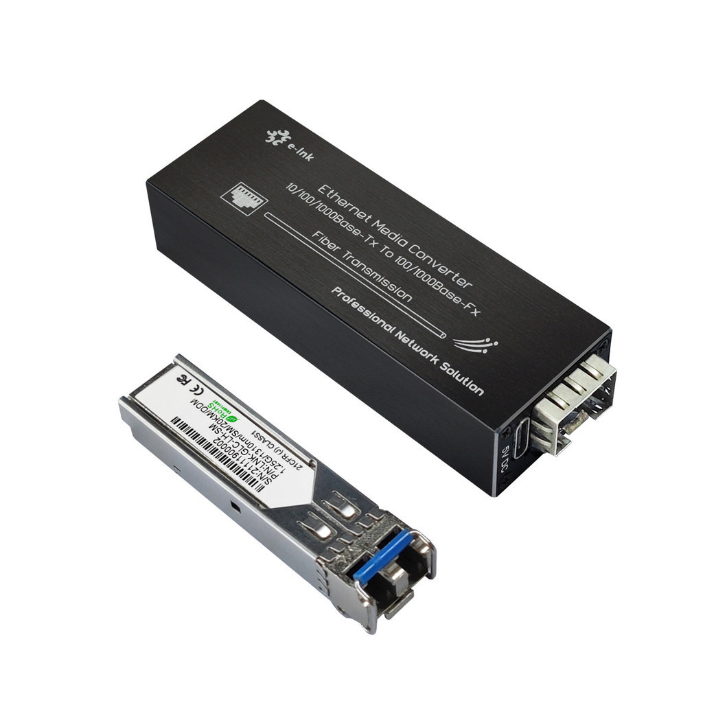 Jual Micro Mini Gigabit SFP Media Converter,IP Ethernet Fiber Converter ...