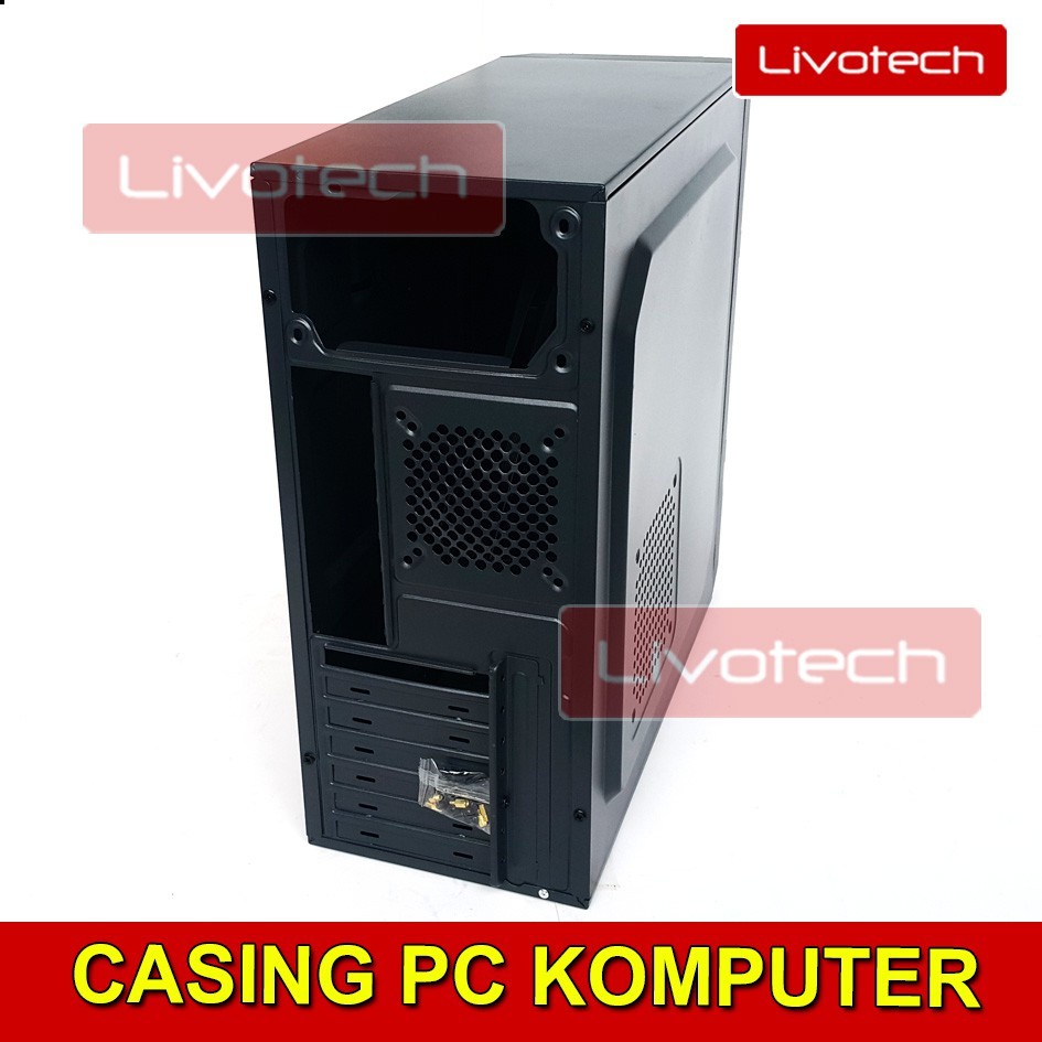 Jual AXONSTORE Mejec Casing PC Reaper D9 Black Case Komputer | Shopee ...