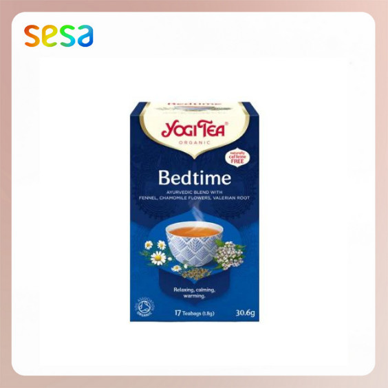 Jual YOGI TEA Organic Bedtime Tea 24gr - Bebas Kafein | Shopee Indonesia