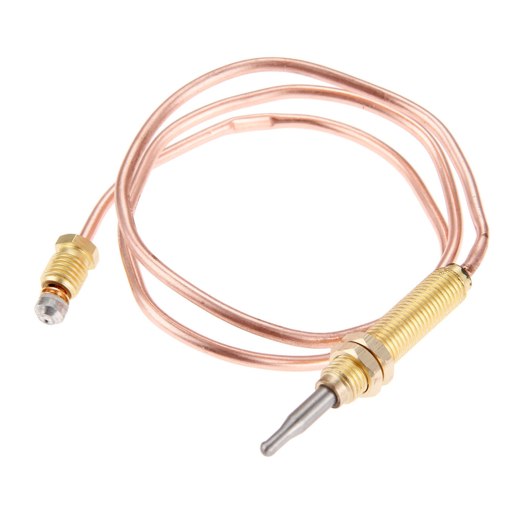 TOPINCN Thermocouple M8 Thread Heating Gas Burner Replacement Thermocouple Probe 600mm For